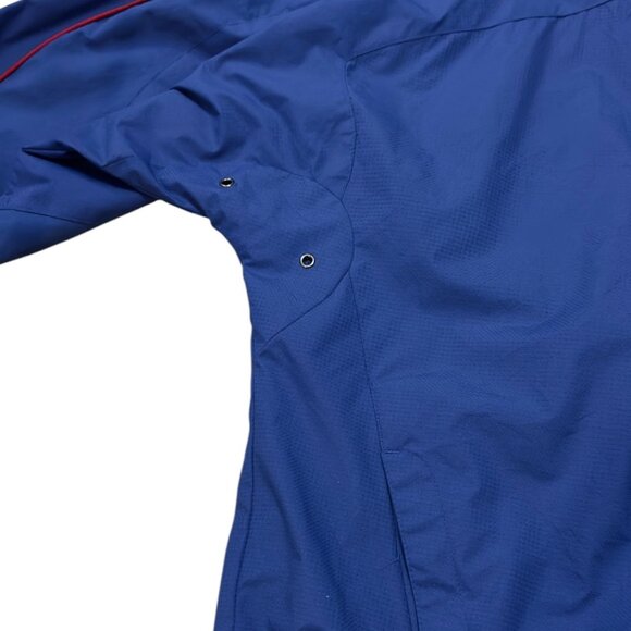 Majestic MLB Chicago Cubs Blue Pullover Jacket XL Authentic Windbreaker - Picture 7 of 10